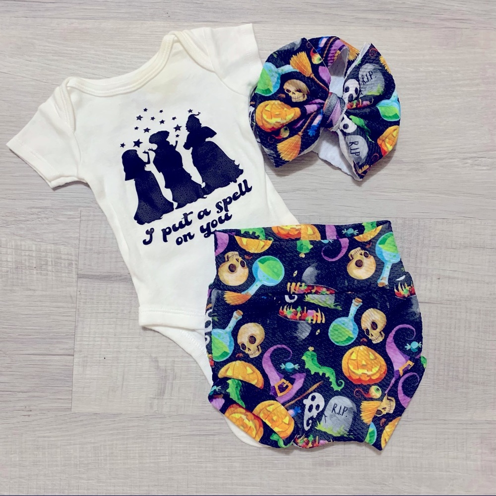 Halloween Hocus Pocus Newborn Outfit
